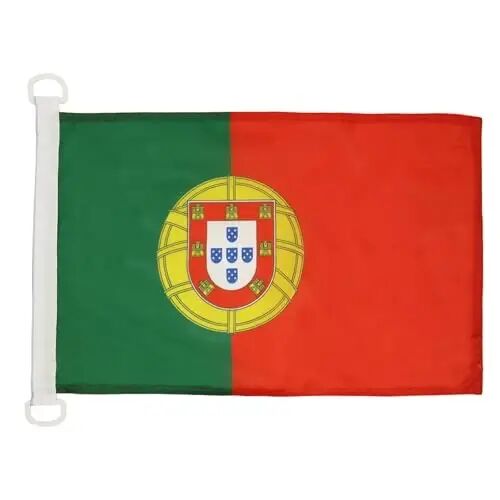 Portugal NAUTICAL Flag 18'' x 12'' - Portuguese flags 30 x 45 cm. - Banner 12x18 in for boat - AZ FLAG - AZ FLAG