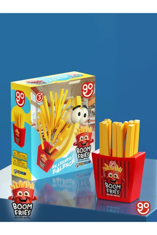 Portlovchi Kartoshka Boom Fries - Qiziqarli Tuzakli Faollik O'yinchog'i - 1