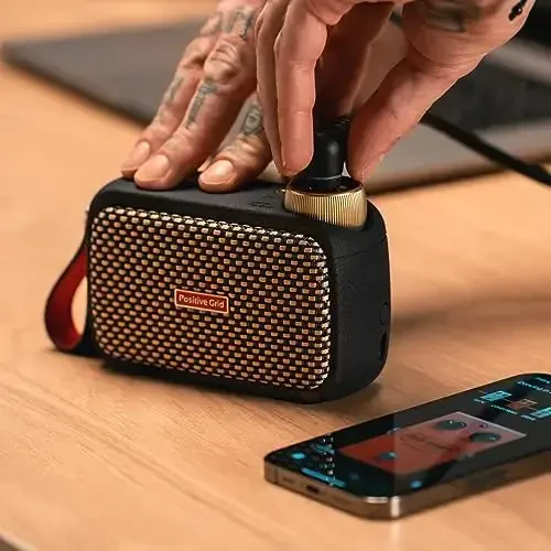 Positive Grid Spark GO 5W Ultra-Portable Smart Guitar Amp, Headphone Amp & Bluetooth Speaker with Smart App for Electric Guitar, Acoustic or Bass - 4