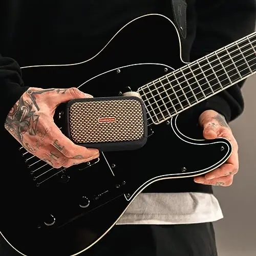 Positive Grid Spark GO 5W Ultra-Portable Smart Guitar Amp, Headphone Amp & Bluetooth Speaker with Smart App for Electric Guitar, Acoustic or Bass - POSITIVE GRID (1)