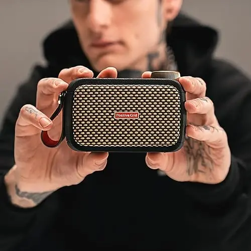 Positive Grid Spark GO 5W Ultra-Portable Smart Guitar Amp, Headphone Amp & Bluetooth Speaker with Smart App for Electric Guitar, Acoustic or Bass - 3