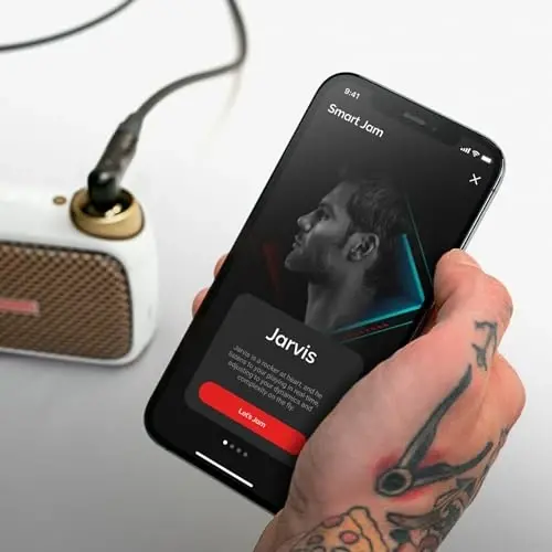 Positive Grid Spark GO 5W Ultra-Portable Smart Guitar Amp, Headphone Amp & Bluetooth Speaker with Smart App for Electric Guitar, Acoustic or Bass – Pearl - 2
