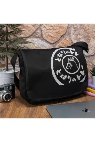 Postacı Çanta Unisex Sokak Tarzı Çanta-siyah - 1