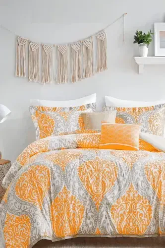 Постельное белье на резинке Двуспальный OTTOMAN Orange-ottoman orange - 2