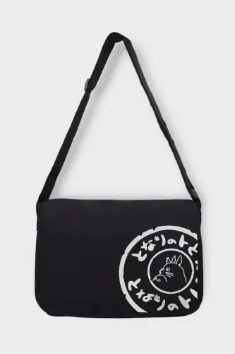 Postman Bag Unisex Street Style Bag-black - 3