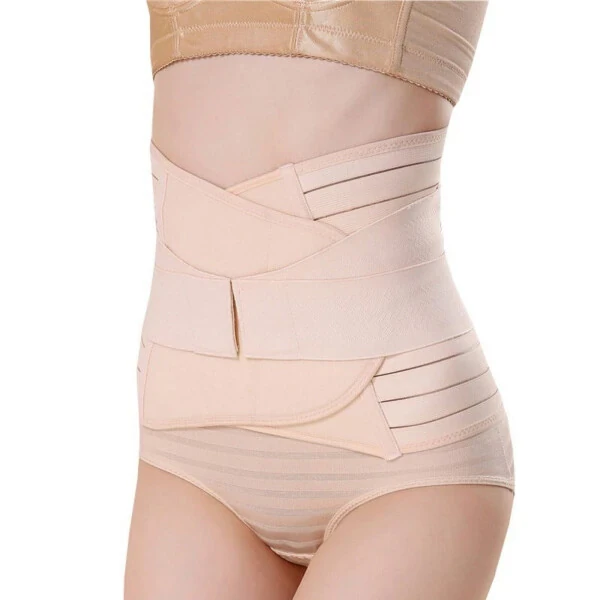 Postpartum Belly Wrap Girdle Band, Postpartum Corset Waist Belt, One size, Postnatal Shapewear Tummy Cinch - BESSY SHOPPING (1)