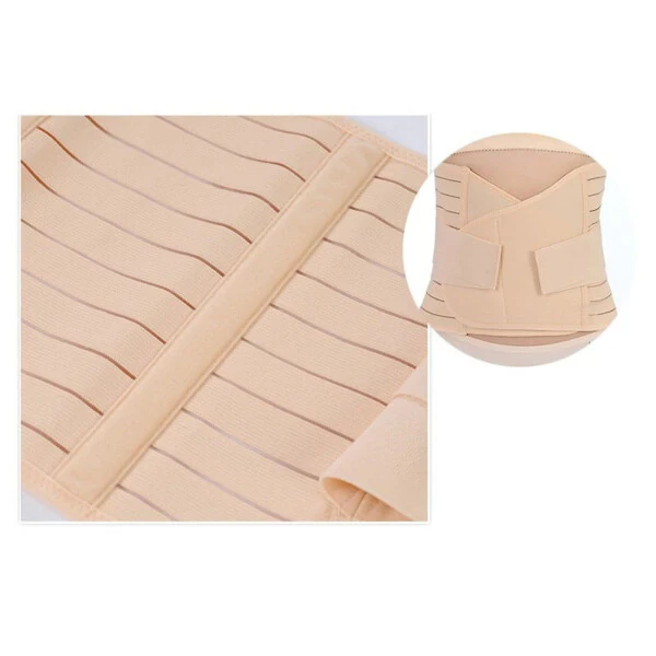 Postpartum Belly Wrap Girdle Band, Postpartum Corset Waist Belt, One size, Postnatal Shapewear Tummy Cinch - 4