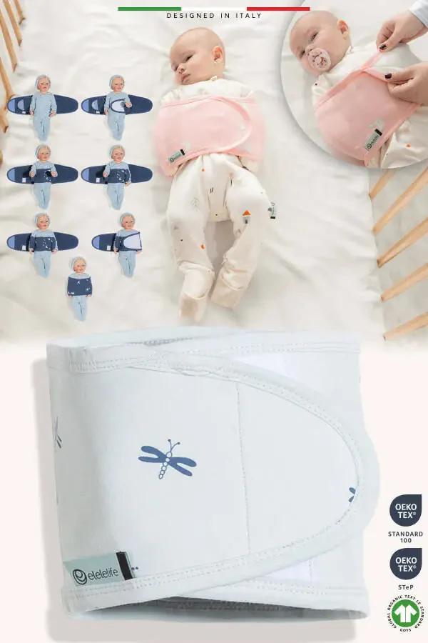 Повязка для новорожденных EleleLife Sanno Blue - 1