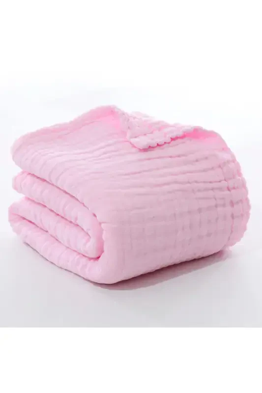 Powder 4 Layer Multi-Purpose Muslin Swaddle Blanket-Powder - 4