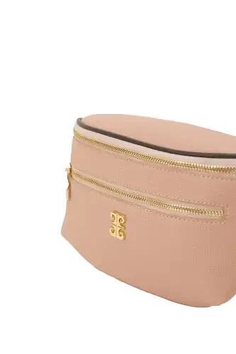 Powder Print Women's Belt Bag 05PO22Y1542-Print Powder - 3