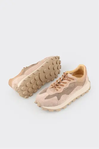 Powder Skin Women's Sports Shoes-Powder - 3