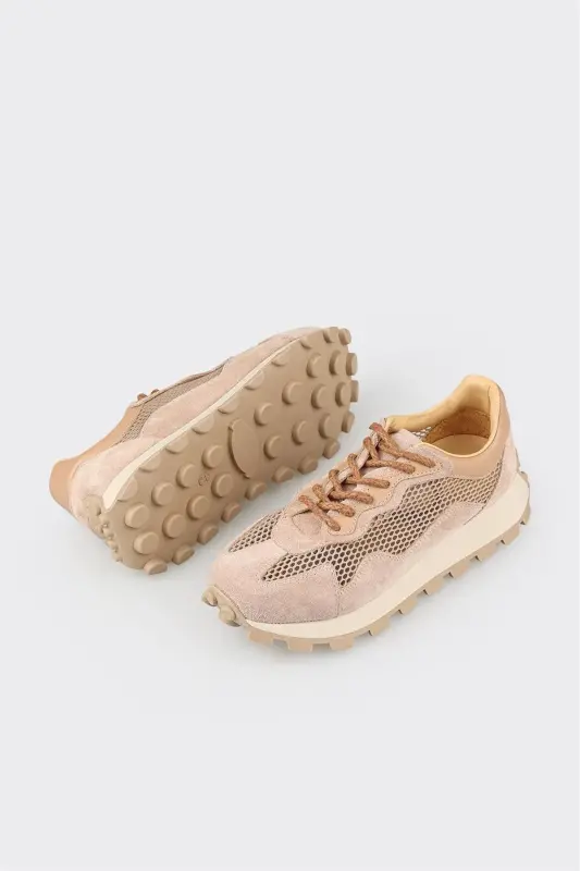 Powder Skin Women's Sports Shoes-Powder - 3