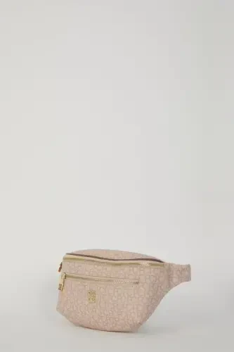 Powder Small Alphabet Women's Belt Bag 05PO22Y1542-Small Alphabet Powder - 3