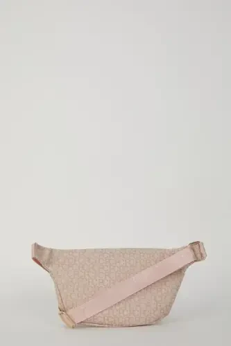 Powder Small Alphabet Women's Belt Bag 05PO22Y1542-Small Alphabet Powder - 4