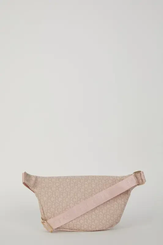 Powder Small Alphabet Women's Belt Bag 05PO22Y1542-Small Alphabet Powder - 4