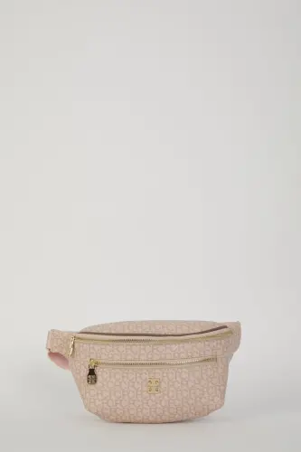 Powder Small Alphabet Women's Belt Bag 05PO22Y1542-Small Alphabet Powder - 2