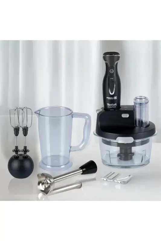 Powelix Activflow Expert Blender 1500 W Shisha idishli, Muz maydalash, Yuqori sifatli - Qora - 5