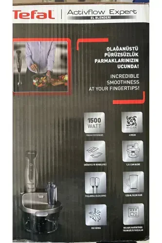 Powelix Cam Hazneli Premium Blender Seti 1500 W - In En Güçlüsü - Buz Kırma-Gri - 7