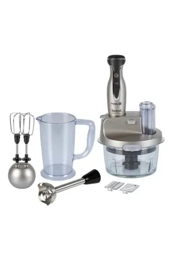 Powelix Cam Hazneli Premium Blender Seti 1500 W - Tefalin En Güçlüsü - Siyah - 4