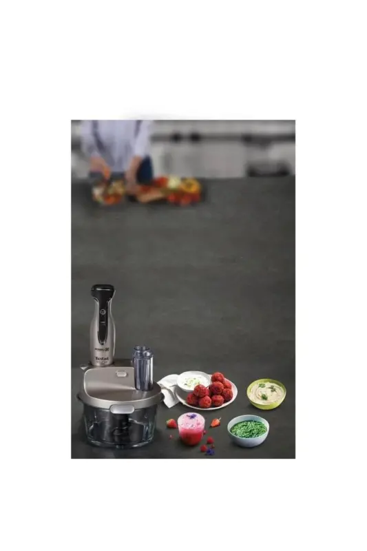 Powelix Cam Hazneli Premium Blender Seti 1500 W - Tefalin En Güçlüsü - Siyah - 7