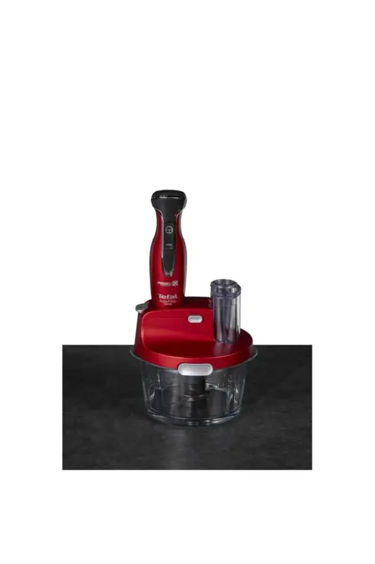 Powelix oshxona kombayni blenderi 1500 W shisha idishli, muz maydalash, yuqori unumdorlik-qizil - 4