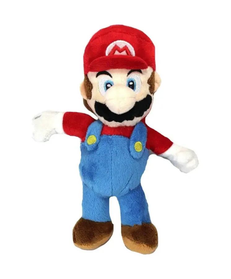 Powerhouse Kids Toys Mario Stuffed Animals & Plush Toy, Super Mario Brothers, 8