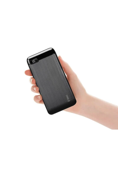 PowerSlim LCD 20.000 mAh Ko'chma Zaryadlovchi Qurilma / Powerbank USB-C Kirish/Chiqish - TTEC