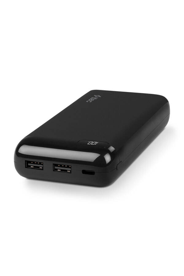 PowerSlim LCD 20.000 mAh Portable Charger / Powerbank USB-C Input/Output - 1