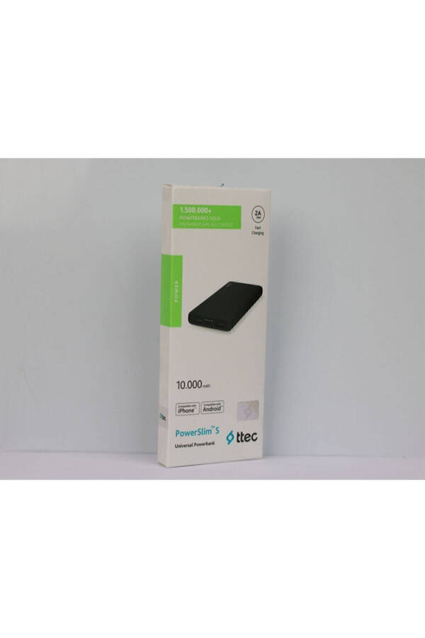 Powerslim S Powerbank Zaryadlovchi Qurilmasi 10000mah Qora - 2bb135s - 7