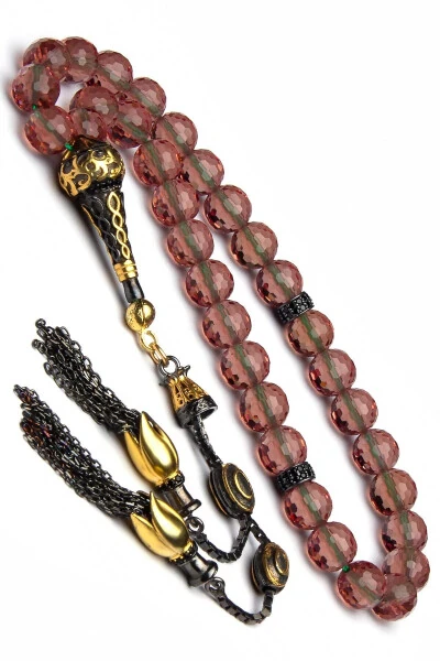 Позолоченное и родированное 925 пробы серебро аксессуар с 7 цветных меняющих 8мм камень султанит камень четки - OTTOTESBİH