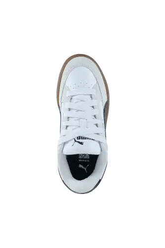 PR-5095 Beyaz Siyah Erkek Casual Sneaker Günlük Rahat Comfort Spor Ayakkabı - Beyaz Siyah-4729 - 4