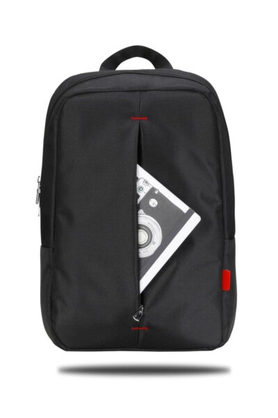 PR-R160 Roma Series, WTXpro, Waterproof Fabric 15.6'' Compatible Laptop, Notebook Backpack - Black - 3