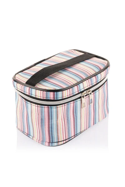 Practical 2-Piece Makeup Organizer Stylish Travel Makeup Bag Set Multifunctional Cosmetic Bag - 3
