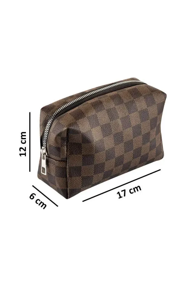 Practical 2-Piece Makeup Organizer Stylish Travel Makeup Bag Set Multifunctional Cosmetic Bag - 3