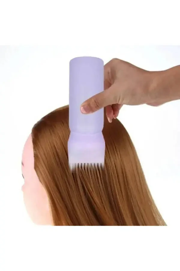 Practical Reservoir Comb Hair Dye Bottle Hair Oil Application Comb Hair Root Dye Application Bottle - 2
