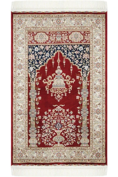 Prayer 01 Red Gift Carpet Prayer Rug Thick Nam - COOL HALI
