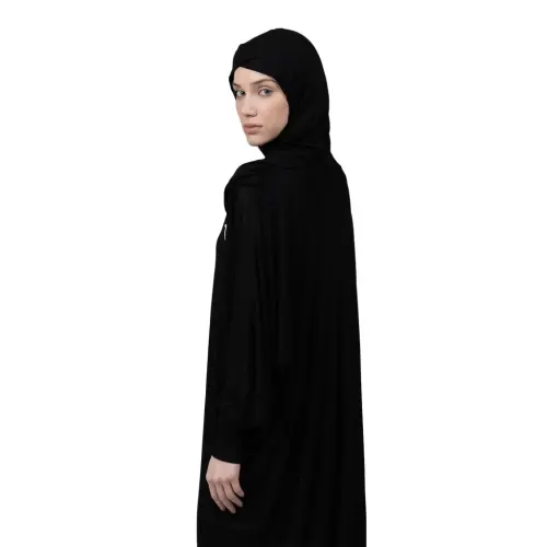 Prayer dress - BLACK - 7SABER (1)