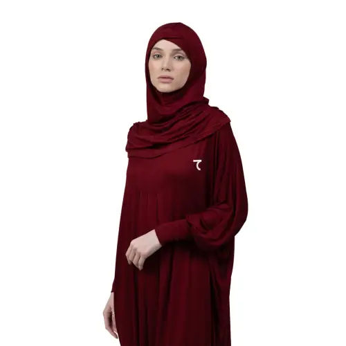 Prayer dress - BURGUNDY 