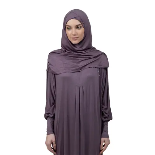 Prayer dress - DUSTY LILAC - 4