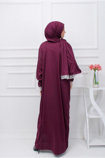 Prayer Dress for Women with Integrated Hijab - 2