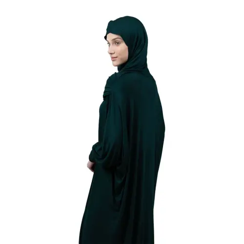 Prayer dress - GREEN - 7SABER (1)