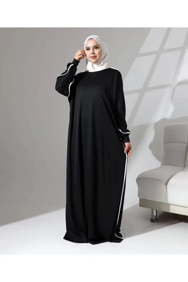 Prayer Dress with Cuffs and Braid - 1