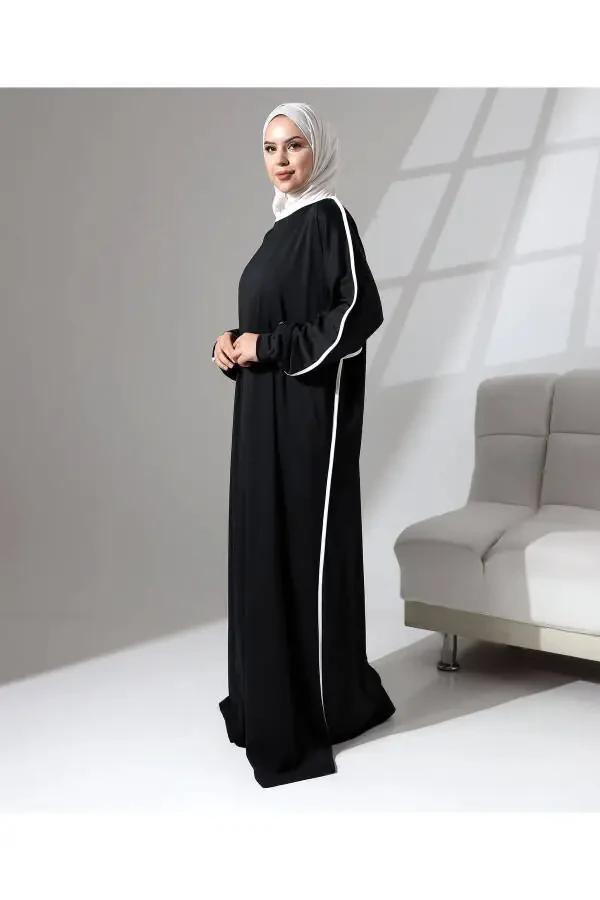 Prayer Dress with Cuffs and Braid - 2
