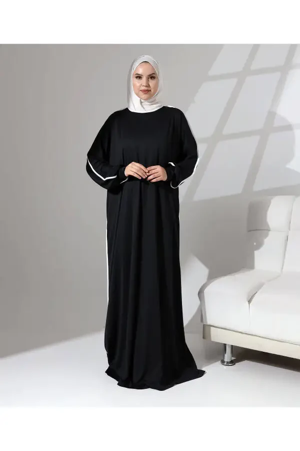 Prayer Dress with Cuffs and Braid - 3
