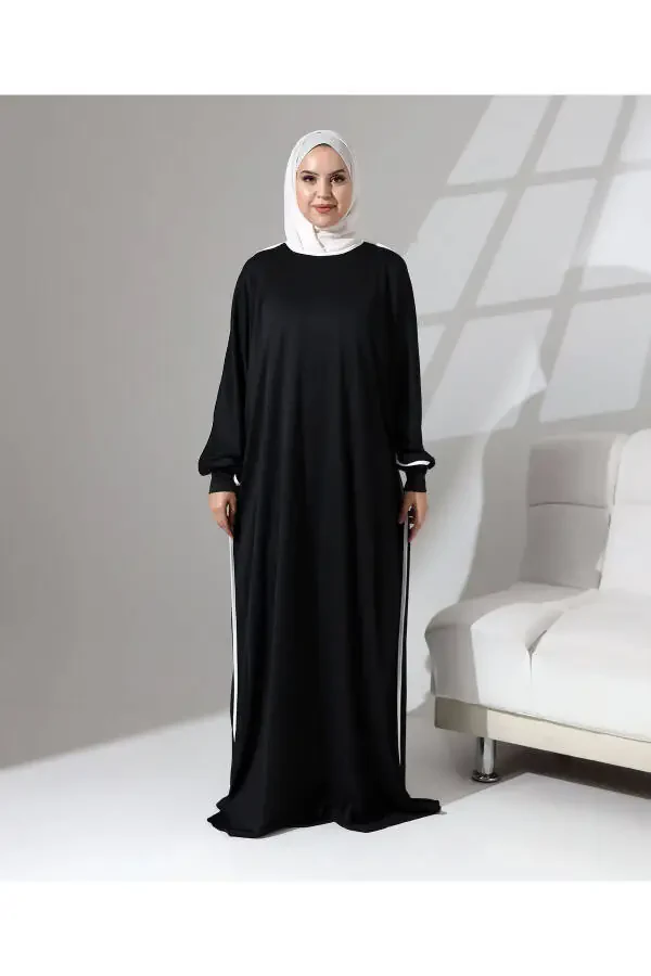 Prayer Dress with Cuffs and Braid - 4