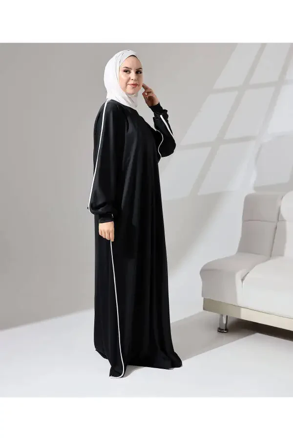 Prayer Dress with Cuffs and Braid - 6