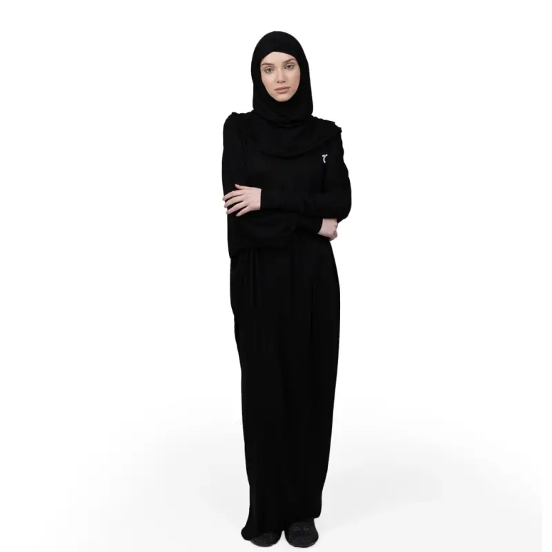 Prayer Dress / XL-2XL / Black - BLACK - 3