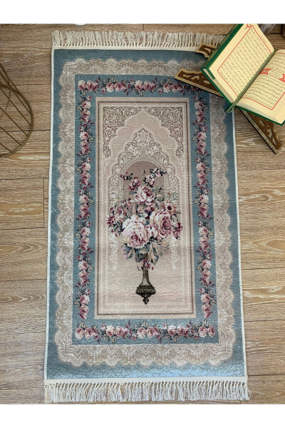 Prayer Rug Fringe (LATEX BASE) 75x125 Size - 1