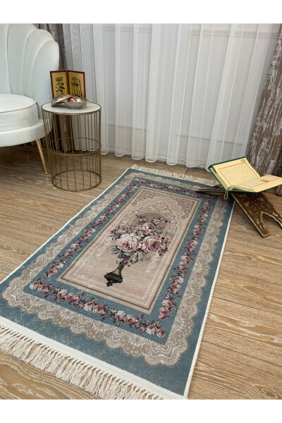 Prayer Rug Fringe (LATEX BASE) 75x125 Size - 3