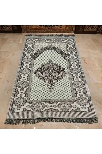 Prayer Rug - Hajj and Umrah Supplies - Wholesale - Retail - Pink - 2